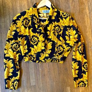 Small vintage silk crop